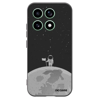 Picasee Xiaomi 17 Hülle - Schwarzes Silikon - Astronaut