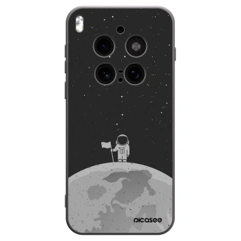 Picasee Vivo X300 Pro Hülle - Schwarzes Silikon - Astronaut