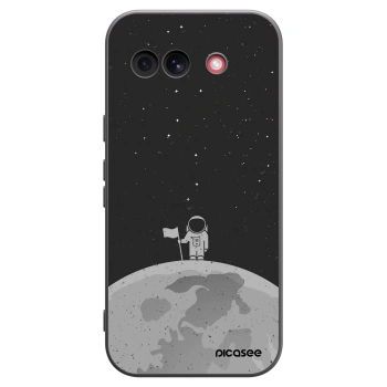 Picasee Google Pixel 10a Hülle - Schwarzes Silikon - Astronaut