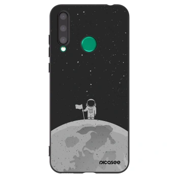 Picasee Honor 20 Lite Hülle - Schwarzes Silikon - Astronaut