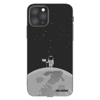 Picasee Apple iPhone 11 Pro Hülle - Transparentes Silikon - Astronaut