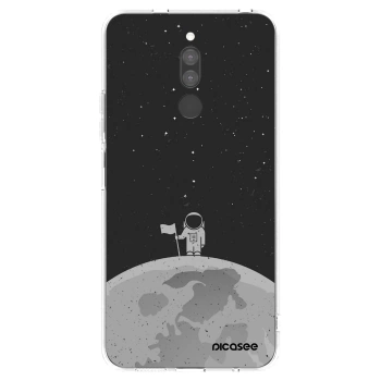 Picasee Xiaomi Redmi 8 Hülle - Transparentes Silikon - Astronaut