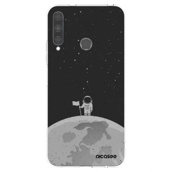 Picasee Huawei P40 Lite E Hülle - Transparentes Silikon - Astronaut