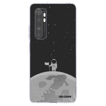 Picasee Xiaomi Mi Note 10 Lite Hülle - Transparentes Silikon - Astronaut