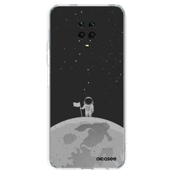 Picasee Xiaomi Redmi Note 9S Hülle - Transparentes Silikon - Astronaut