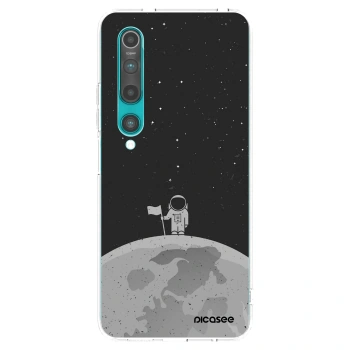 Picasee Xiaomi Mi 10 Hülle - Transparentes Silikon - Astronaut