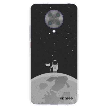 Picasee Xiaomi Poco F2 Pro Hülle - Transparentes Silikon - Astronaut