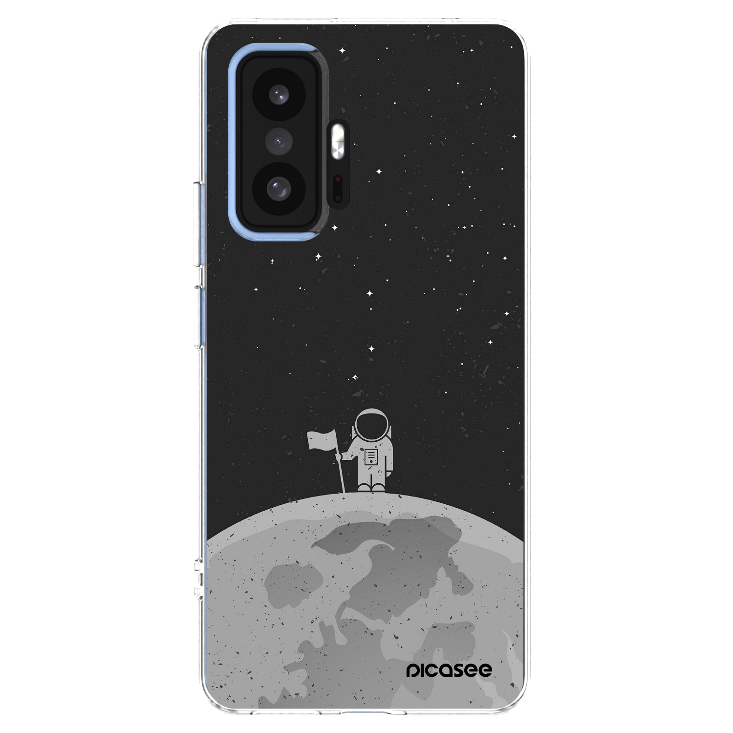 Picasee Xiaomi 11T Pro Hülle - Transparentes Silikon - Astronaut