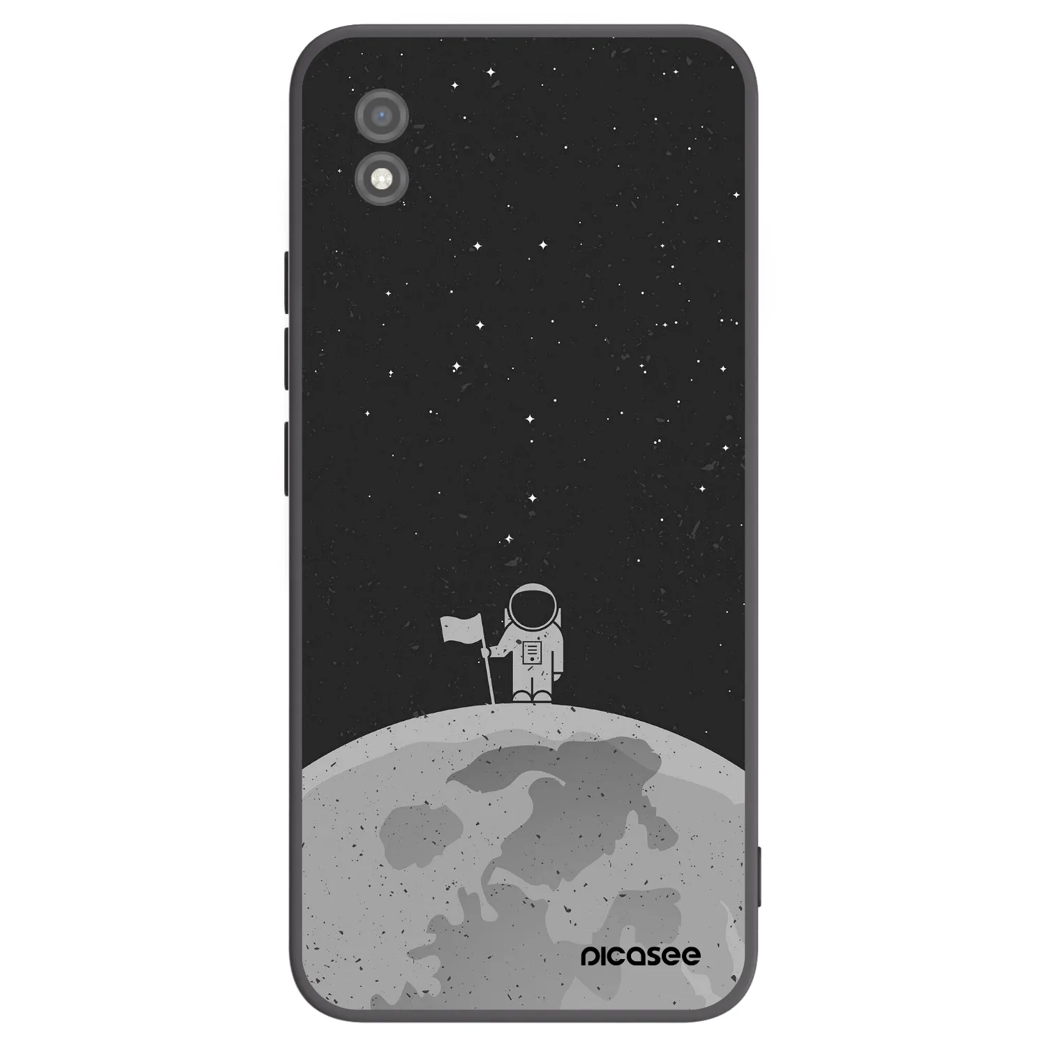 Picasee Realme C11 (2021) Hülle - Schwarzes Silikon - Astronaut