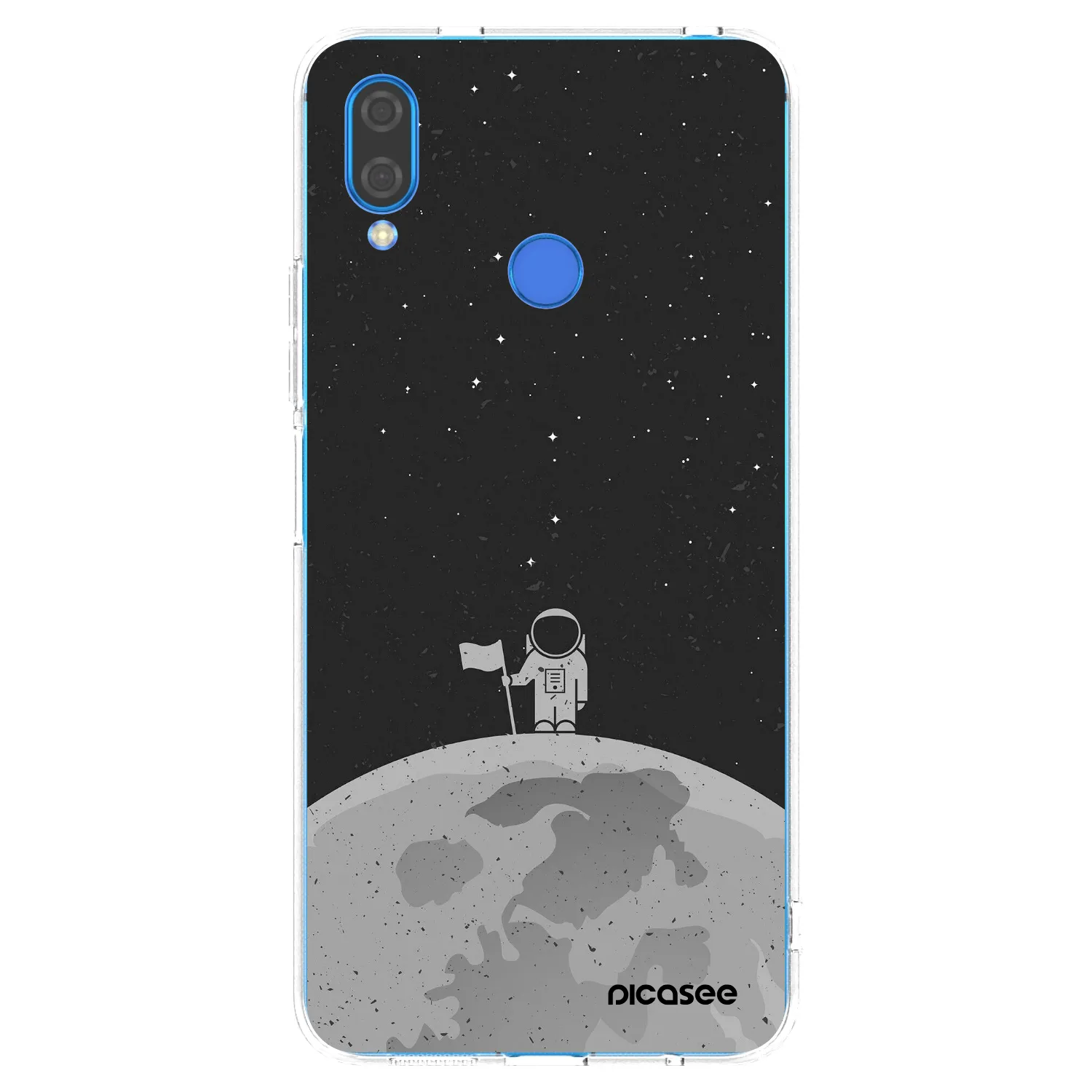 Picasee Huawei Nova 3 Hülle - Transparentes Silikon - Astronaut