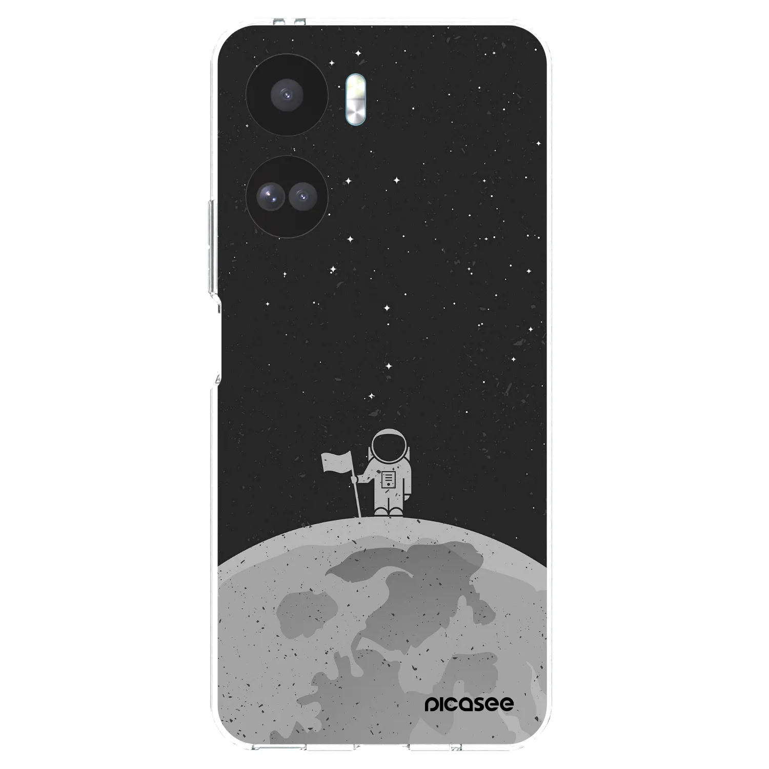 Picasee Honor 90 Lite 5G Hülle - Transparentes Silikon - Astronaut