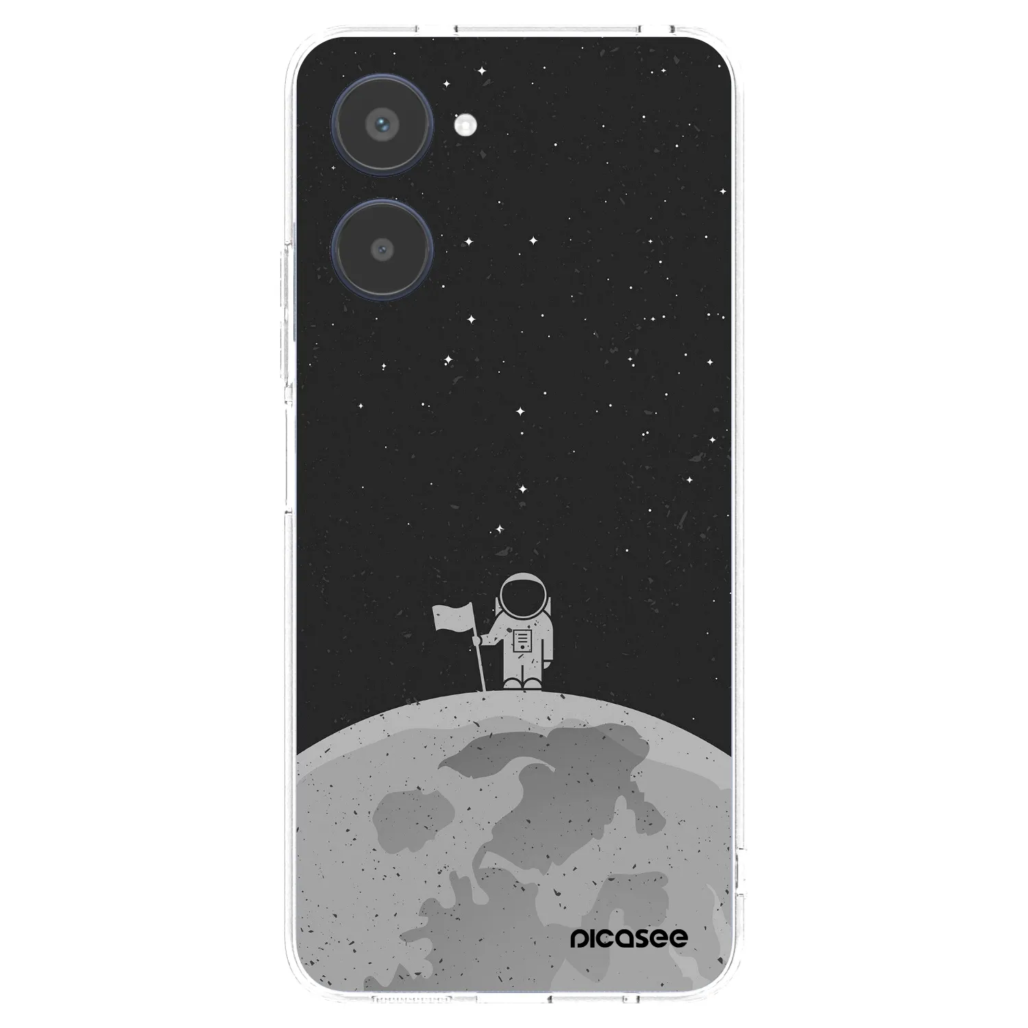 Picasee Realme 10 4G Hülle - Transparentes Silikon - Astronaut