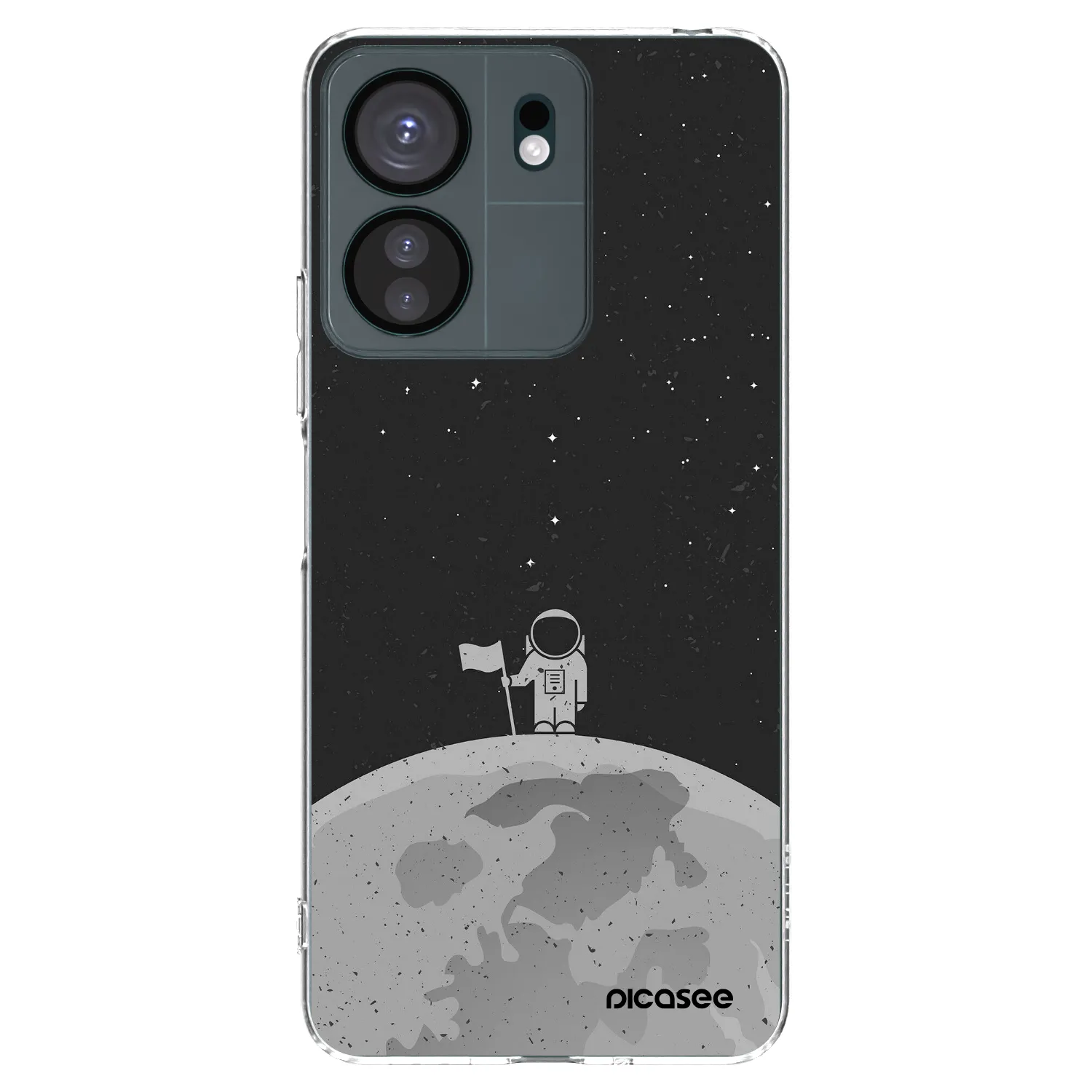 Picasee Xiaomi Redmi 13C 4G Hülle - Transparentes Silikon - Astronaut