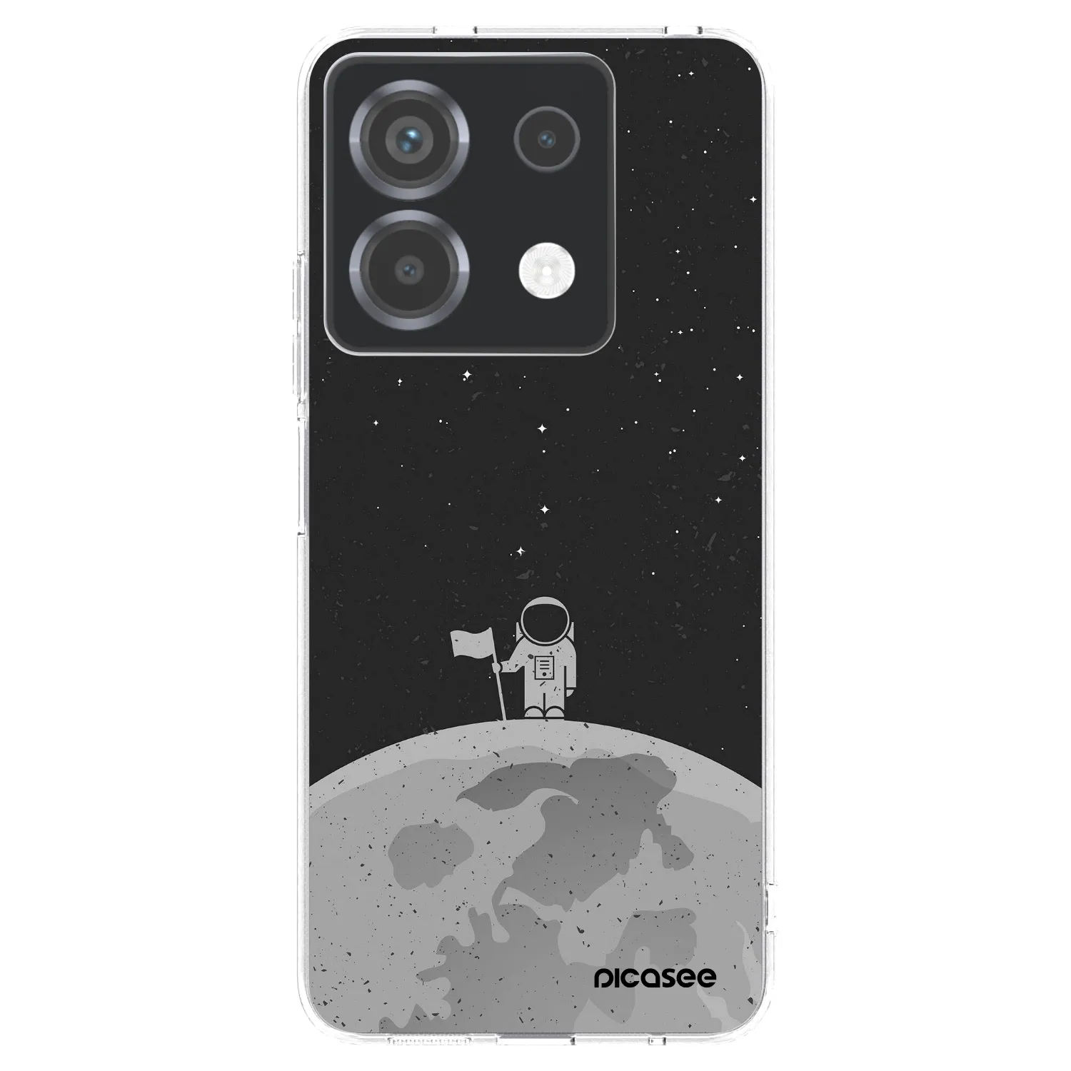Picasee Xiaomi Poco X6 Hülle - Transparentes Silikon - Astronaut