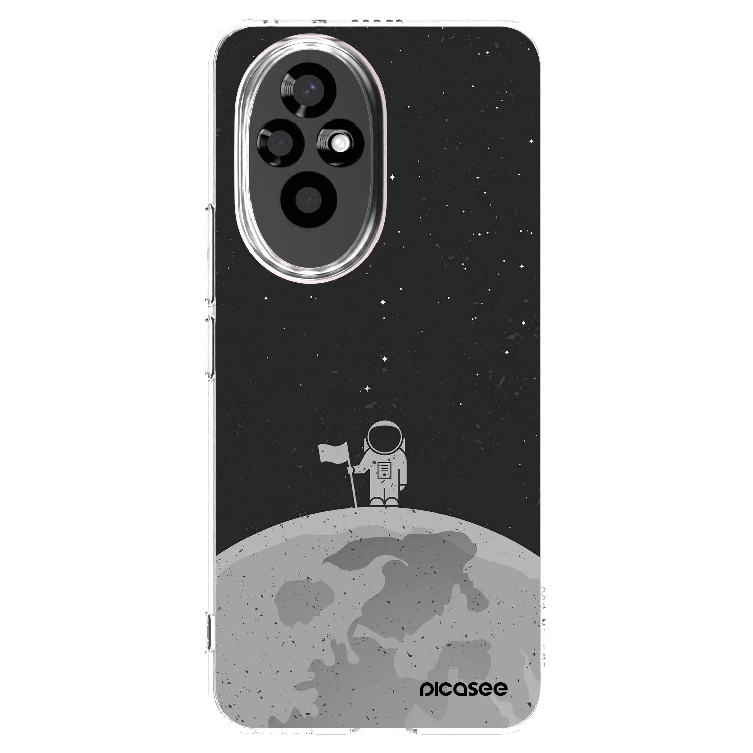 Picasee Honor 200 Pro 5G Hülle - Transparentes Silikon - Astronaut