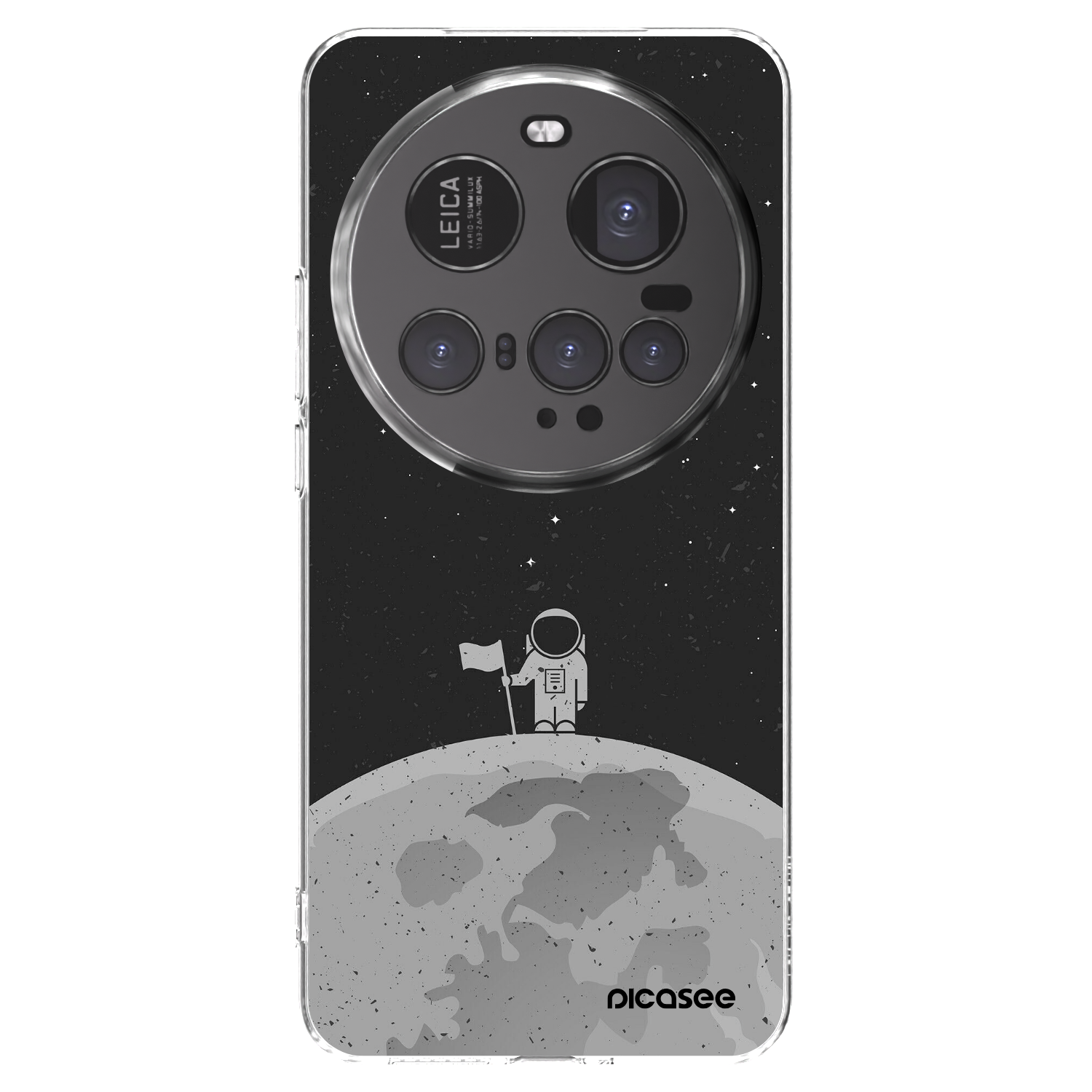 Picasee Xiaomi 15 Ultra Hülle - Transparentes Silikon - Astronaut