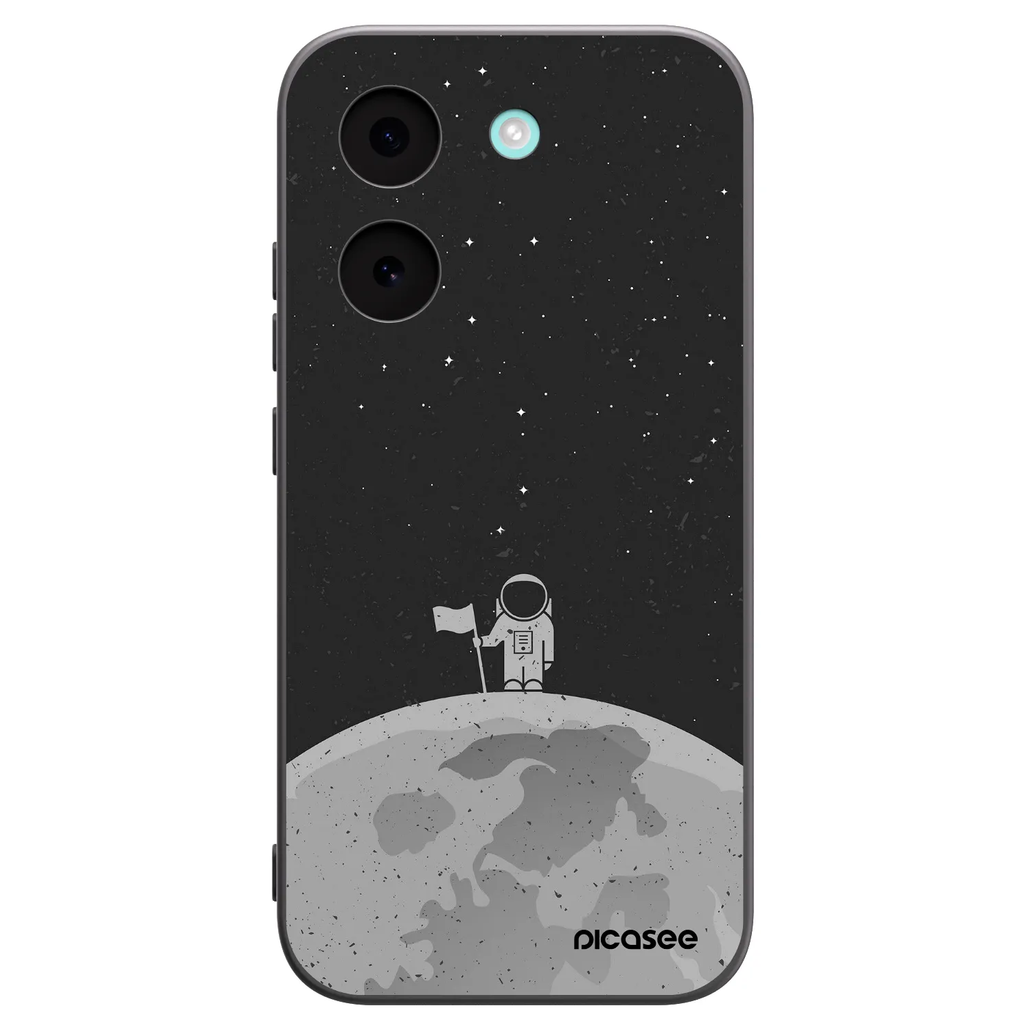 Picasee Xiaomi Poco X8 Pro Hülle - Schwarzes Silikon - Astronaut