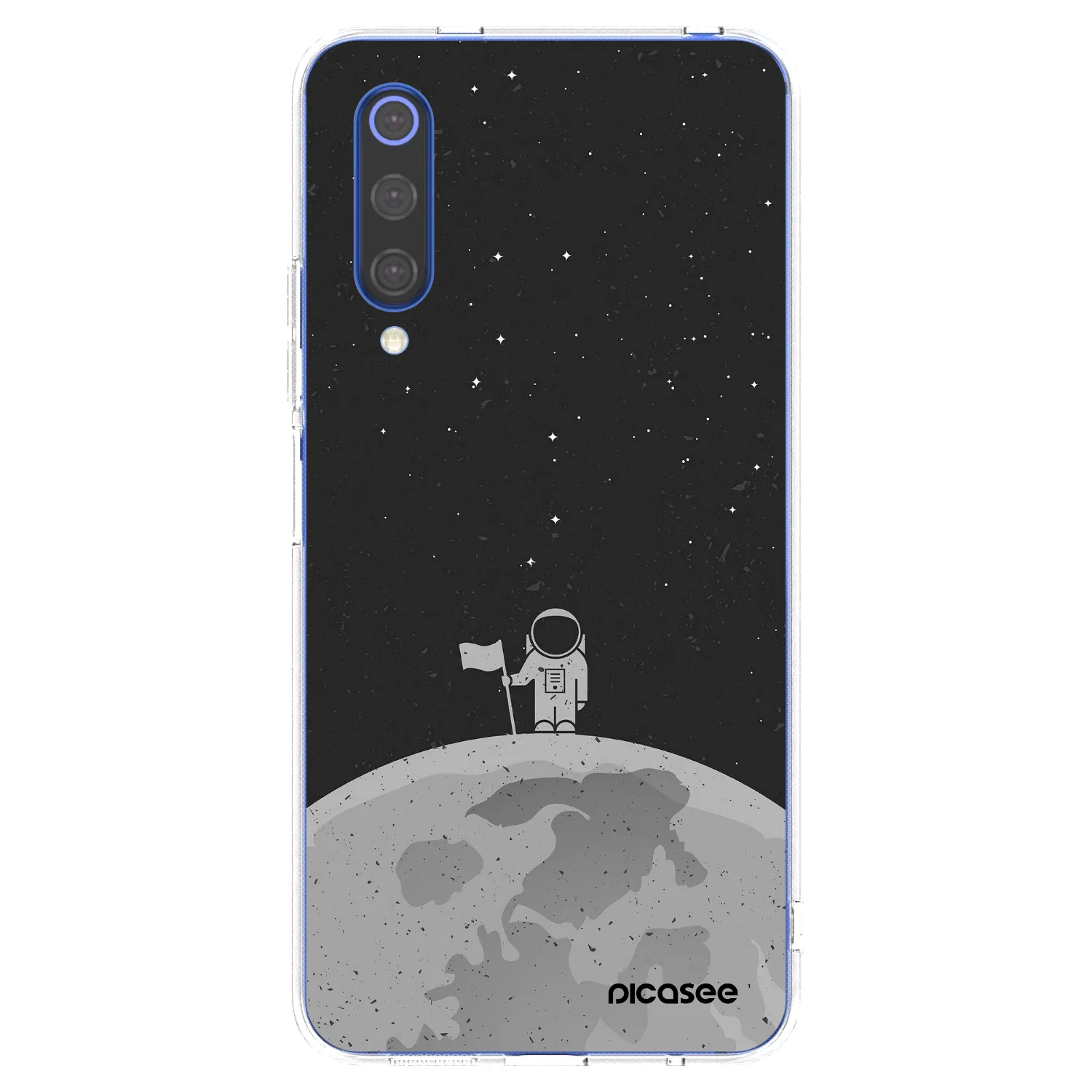 Picasee Xiaomi Mi 9 SE Hülle - Transparentes Silikon - Astronaut