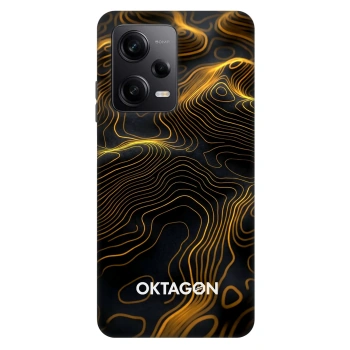 Hülle für Xiaomi Redmi Note 12 Pro+ 5G - OKTAGON - Fightflow Abstract