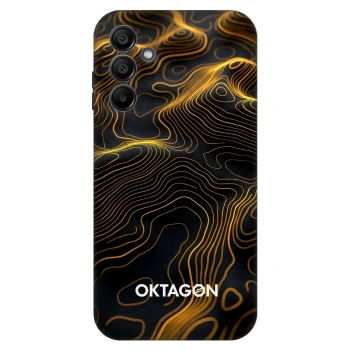Hülle für Samsung Galaxy A15 A155F 4G - OKTAGON - Fightflow Abstract