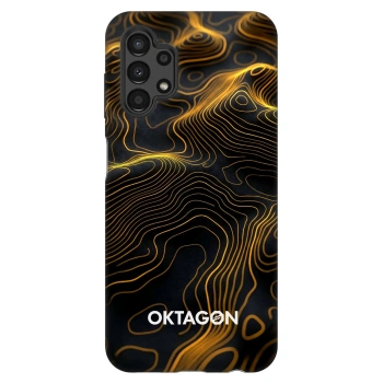 Hülle für Samsung Galaxy A13 4G A135 - OKTAGON - Fightflow Abstract