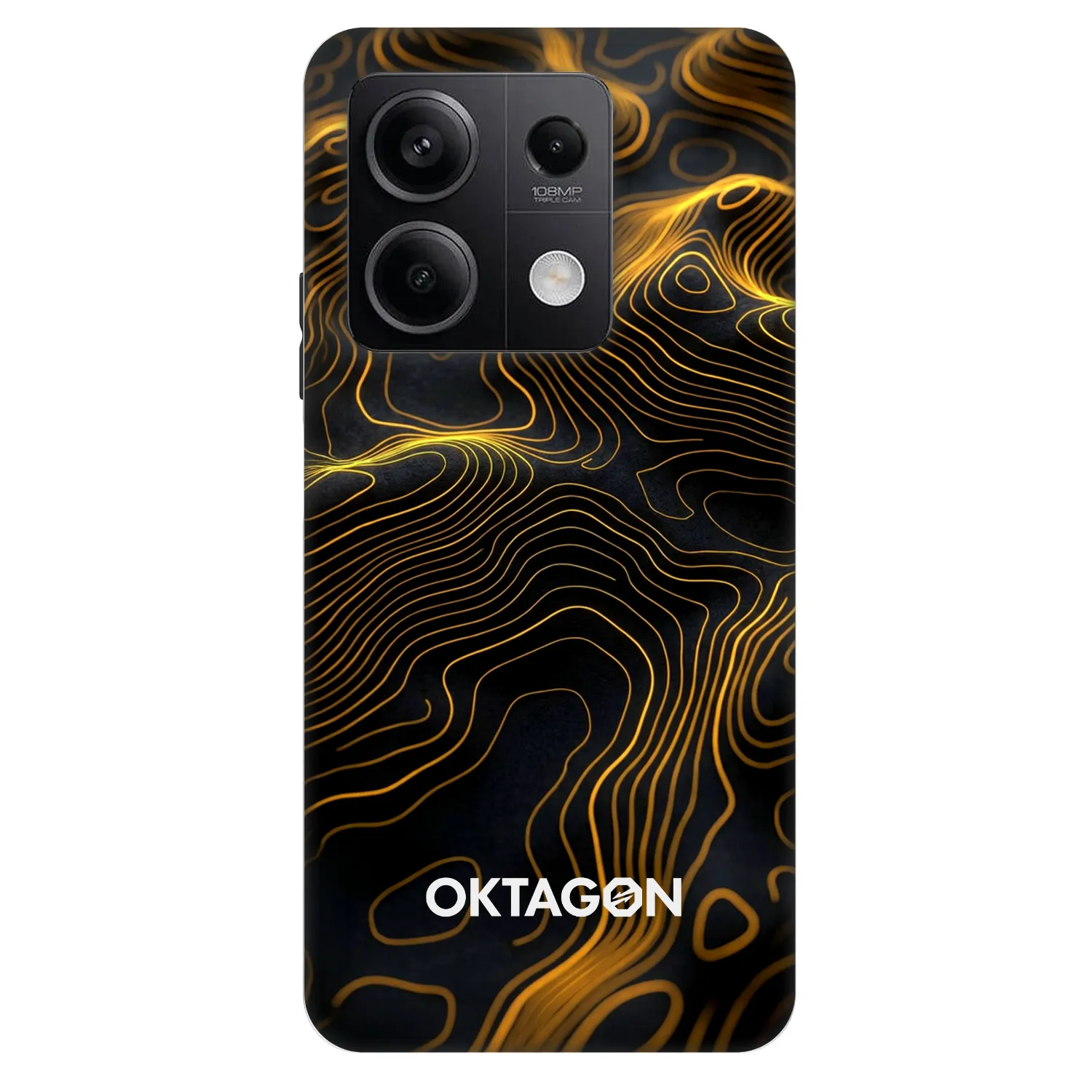 Picasee Fashion Case für Xiaomi Redmi Note 13 5G - OKTAGON - Fightflow Abstract