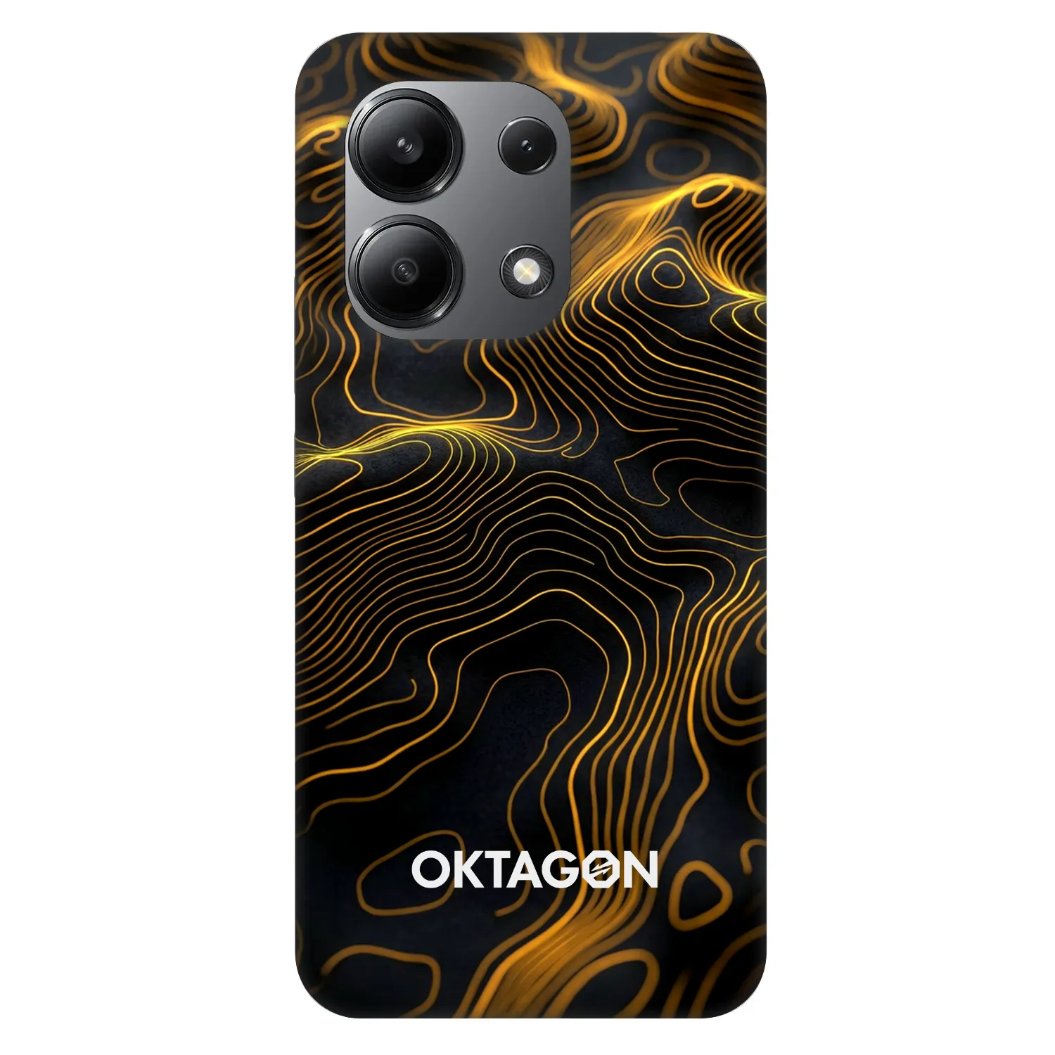 Picasee Fashion Case für Xiaomi Redmi Note 13 4G - OKTAGON - Fightflow Abstract