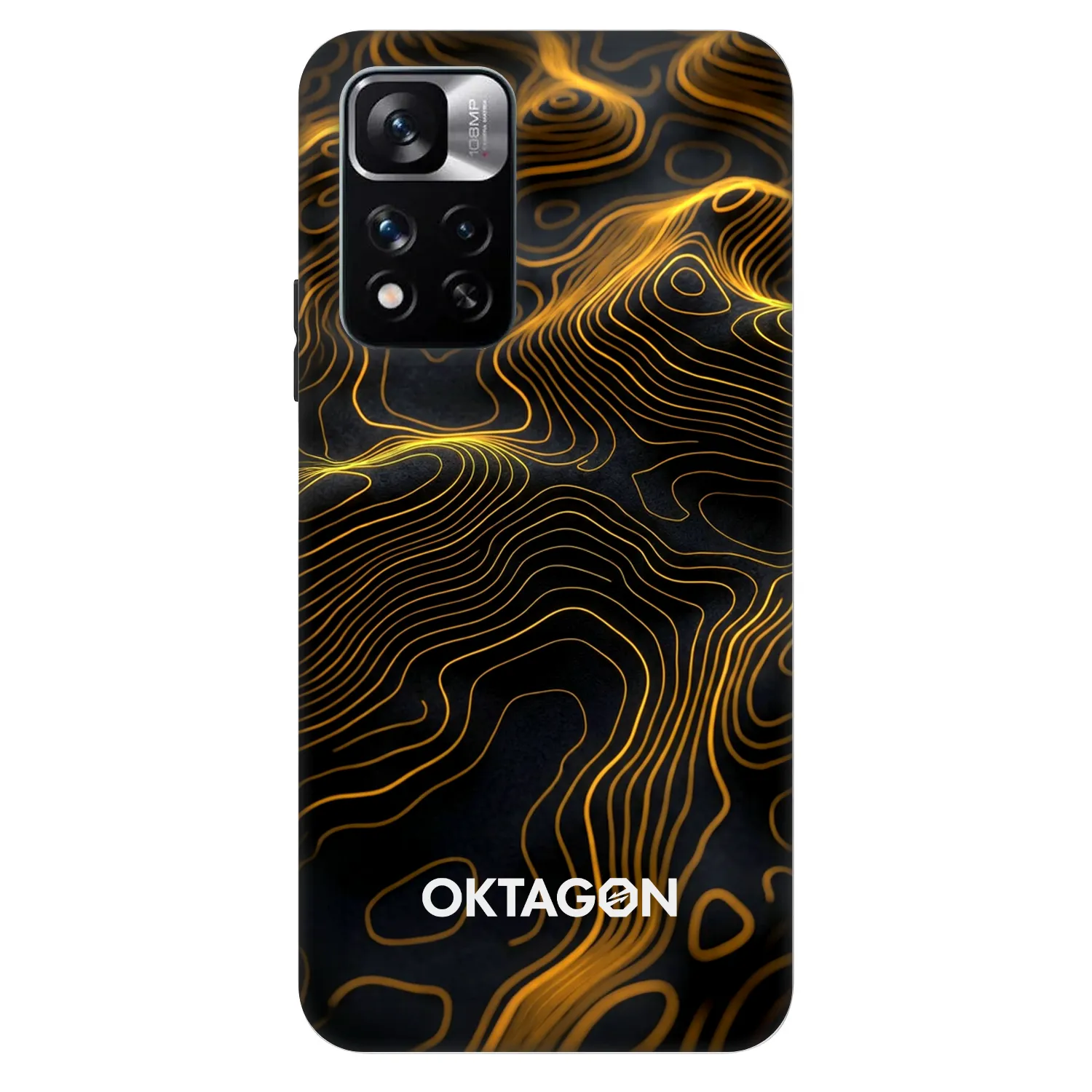 Picasee Fashion Case für Xiaomi Redmi Note 11 Pro 5G - OKTAGON - Fightflow Abstract