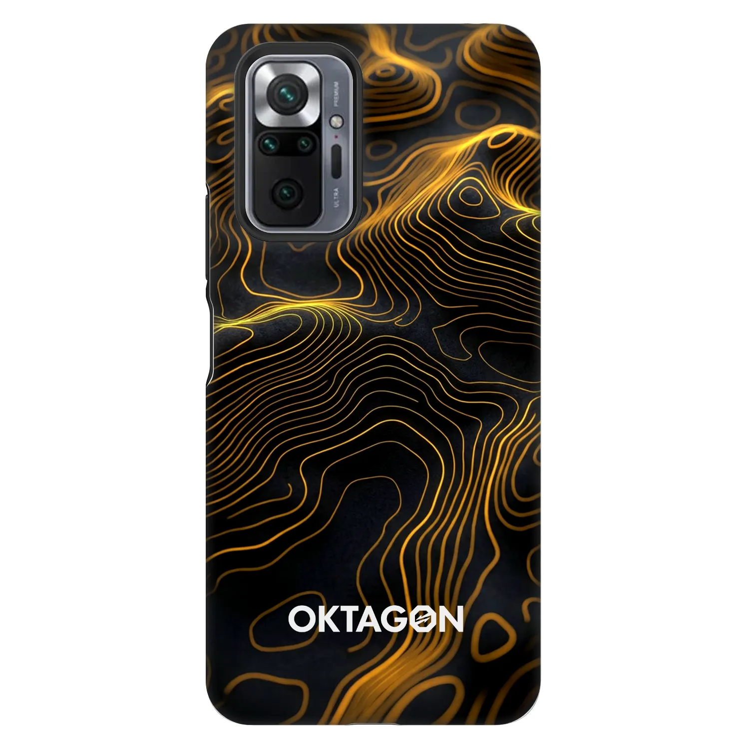 Picasee Fashion Case für Xiaomi Redmi Note 10 Pro - OKTAGON - Fightflow Abstract