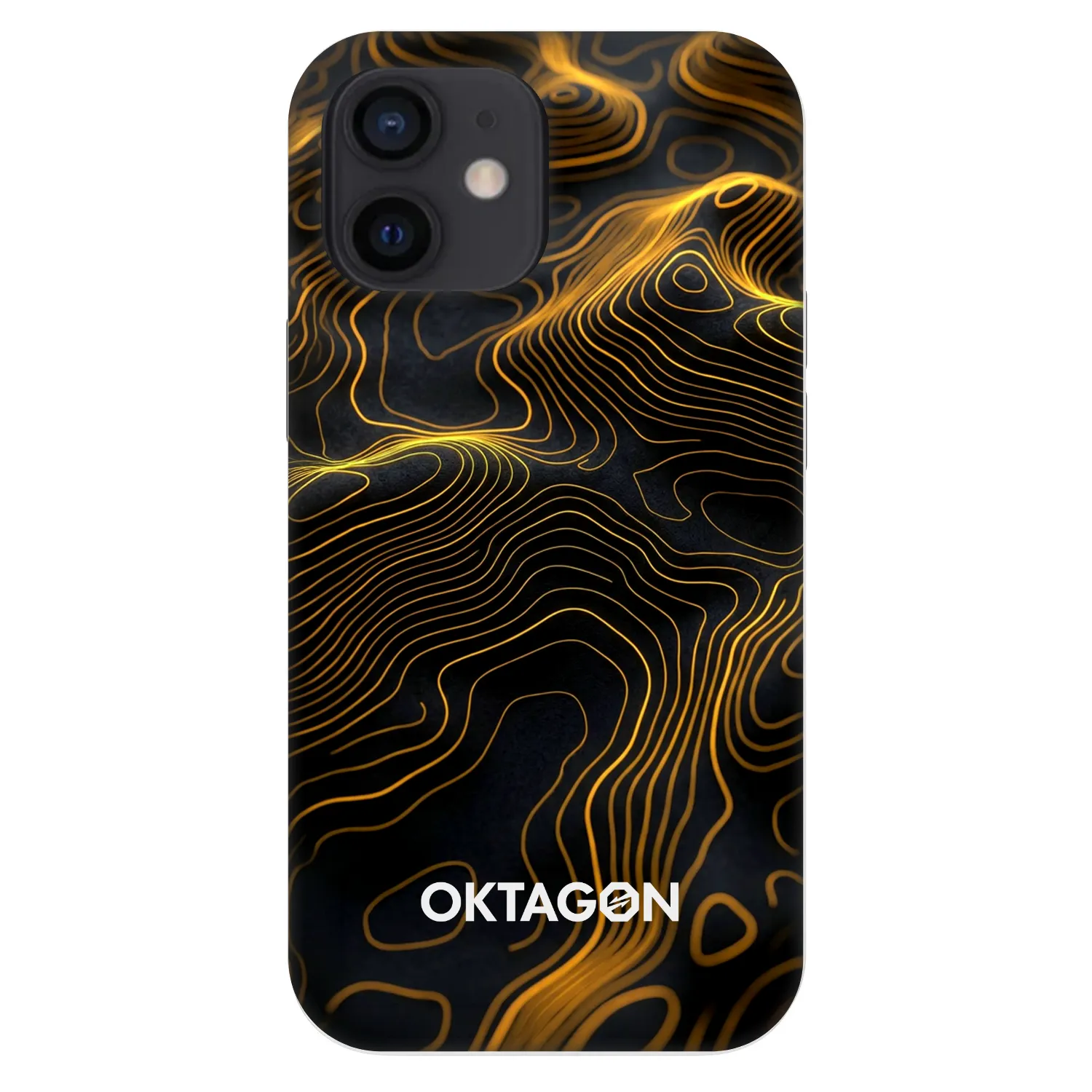 Picasee Fashion Case für Apple iPhone 12 mini - OKTAGON - Fightflow Abstract