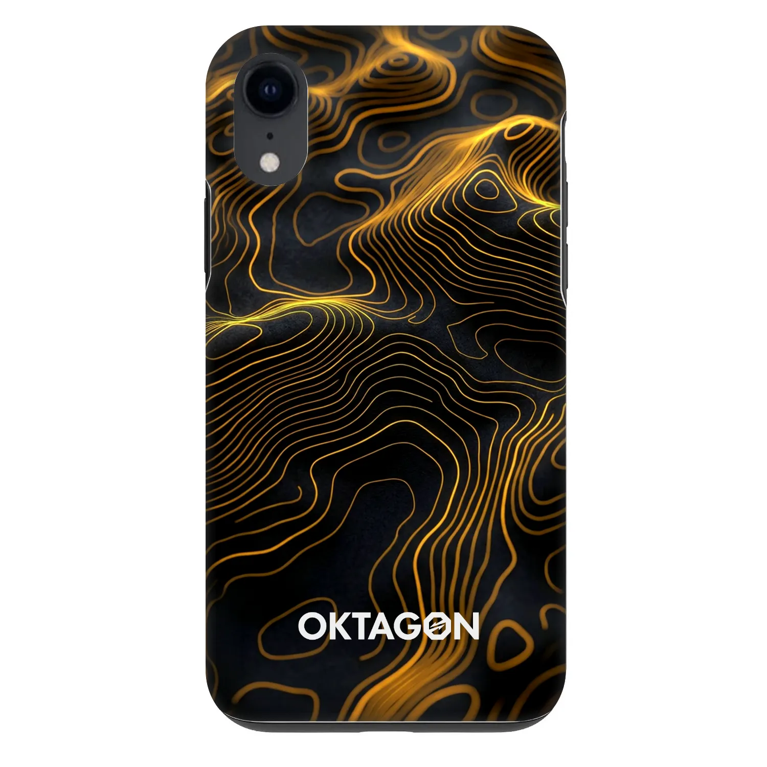 Picasee Fashion Case für Apple iPhone XR - OKTAGON - Fightflow Abstract
