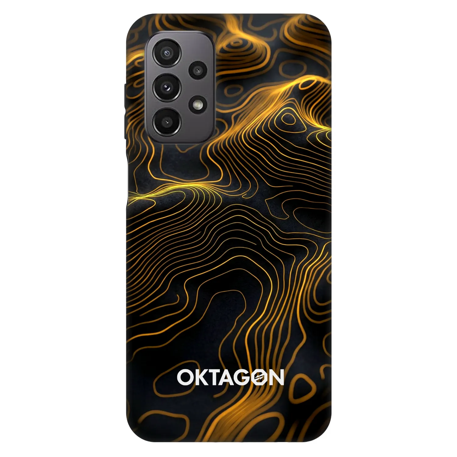 Picasee Fashion Case für Samsung Galaxy A23 A236B 5G - OKTAGON - Fightflow Abstract