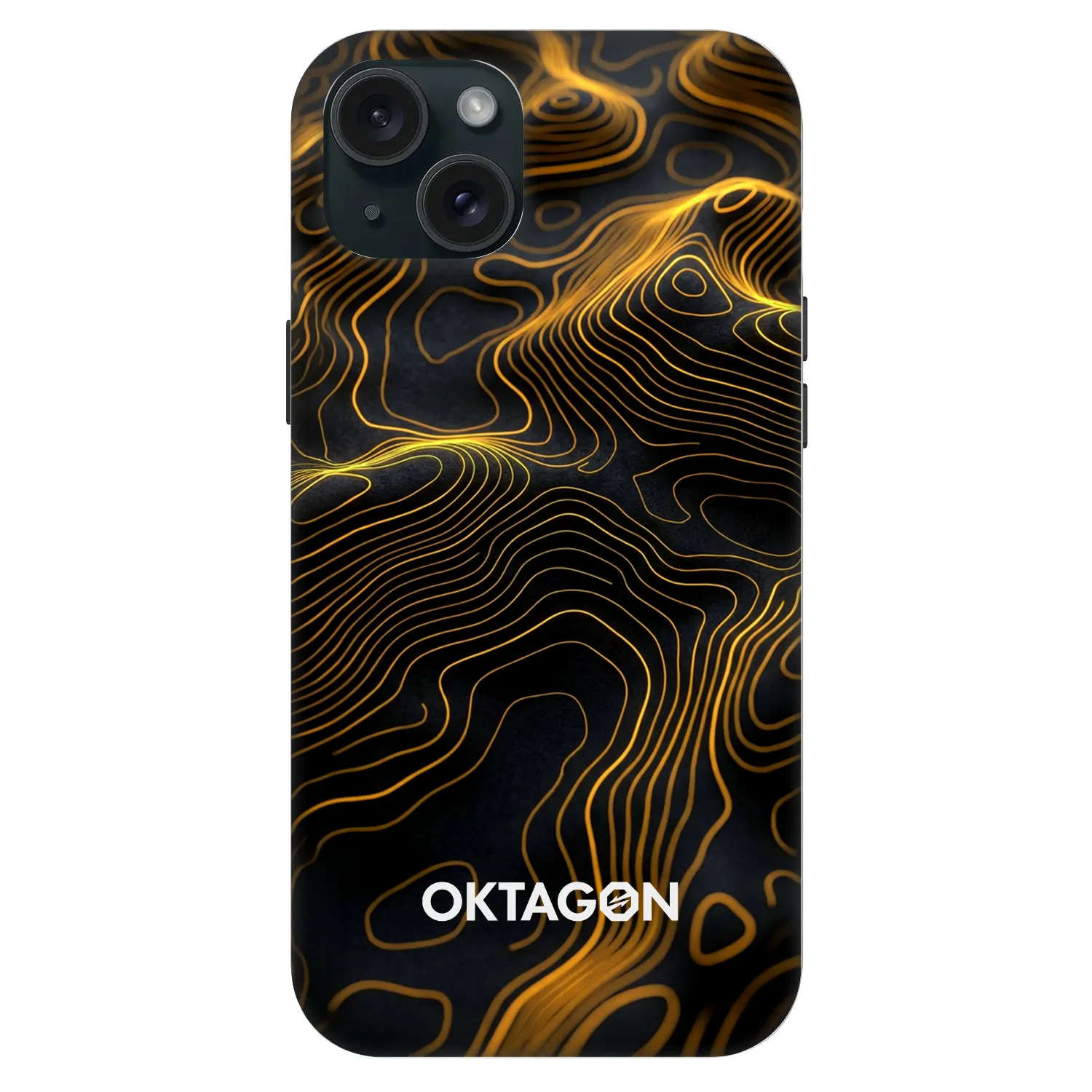 Picasee Fashion Case MagSafe für Apple iPhone 15 Plus - OKTAGON - Fightflow Abstract