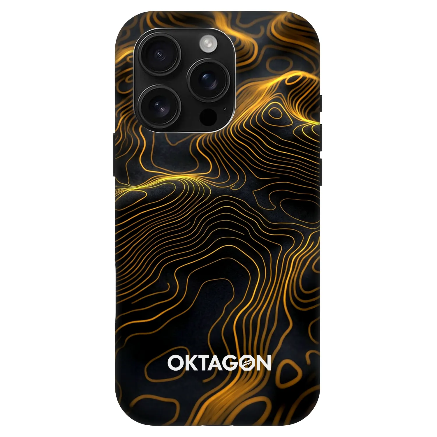 Picasee Fashion Case MagSafe für Apple iPhone 16 Pro - OKTAGON - Fightflow Abstract