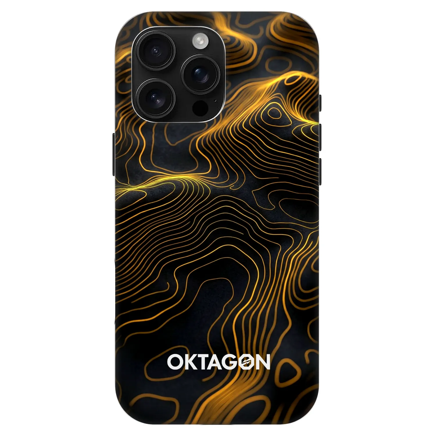 Picasee Fashion Case MagSafe für Apple iPhone 16 Pro Max - OKTAGON - Fightflow Abstract