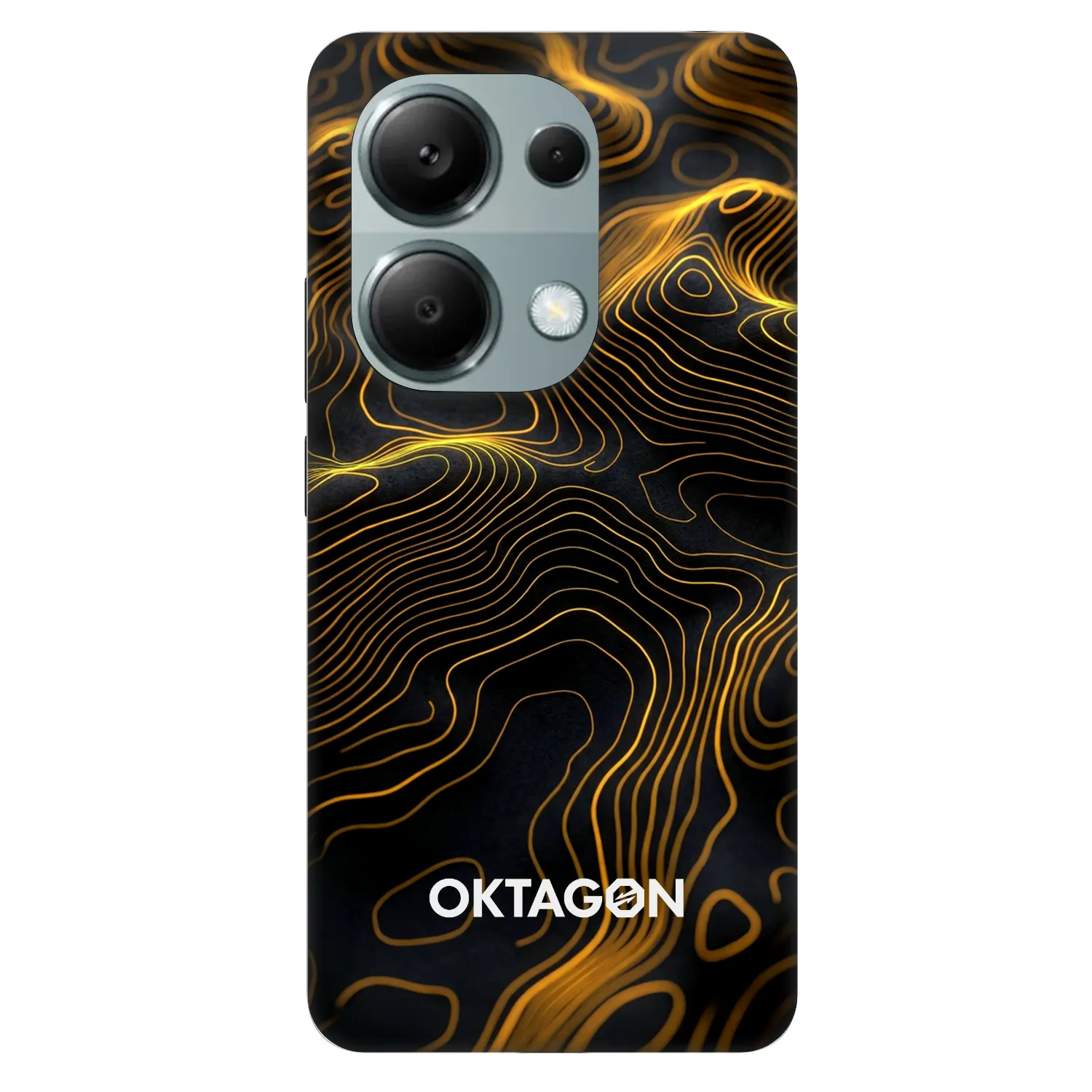 Picasee Fashion Case für Xiaomi Redmi Note 13 Pro 4G - OKTAGON - Fightflow Abstract