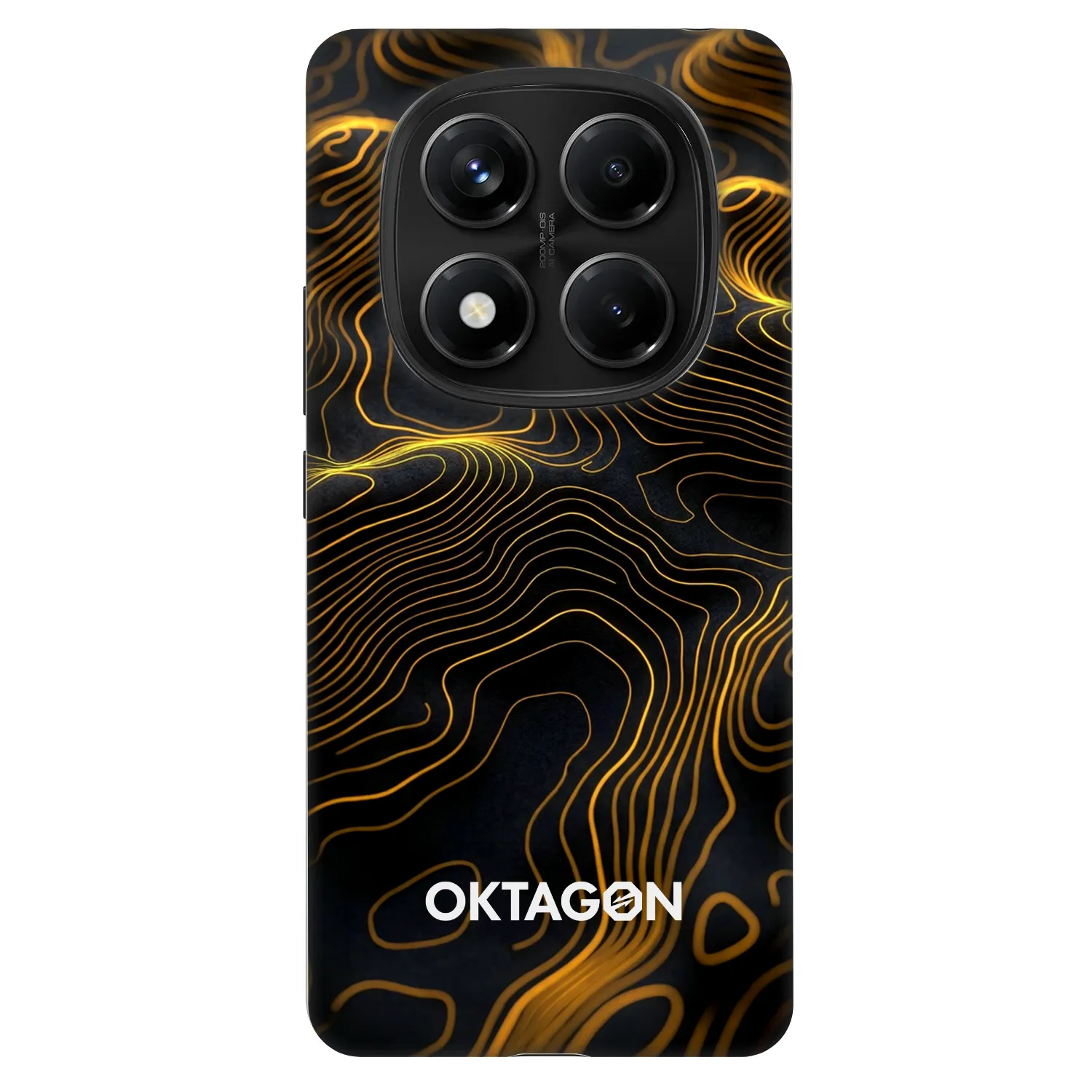 Picasee Fashion Case für Xiaomi Redmi Note 14 Pro 4G - OKTAGON - Fightflow Abstract