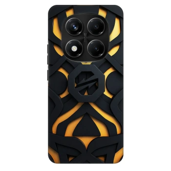 Hülle für Xiaomi Redmi Note 14 Pro+ 5G - OKTAGON - Impact Abstract