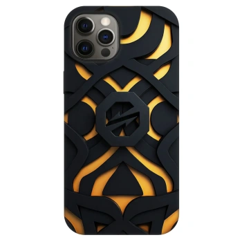 Picasee Fashion Case MagSafe für Apple iPhone 12 Pro - OKTAGON - Impact Abstract