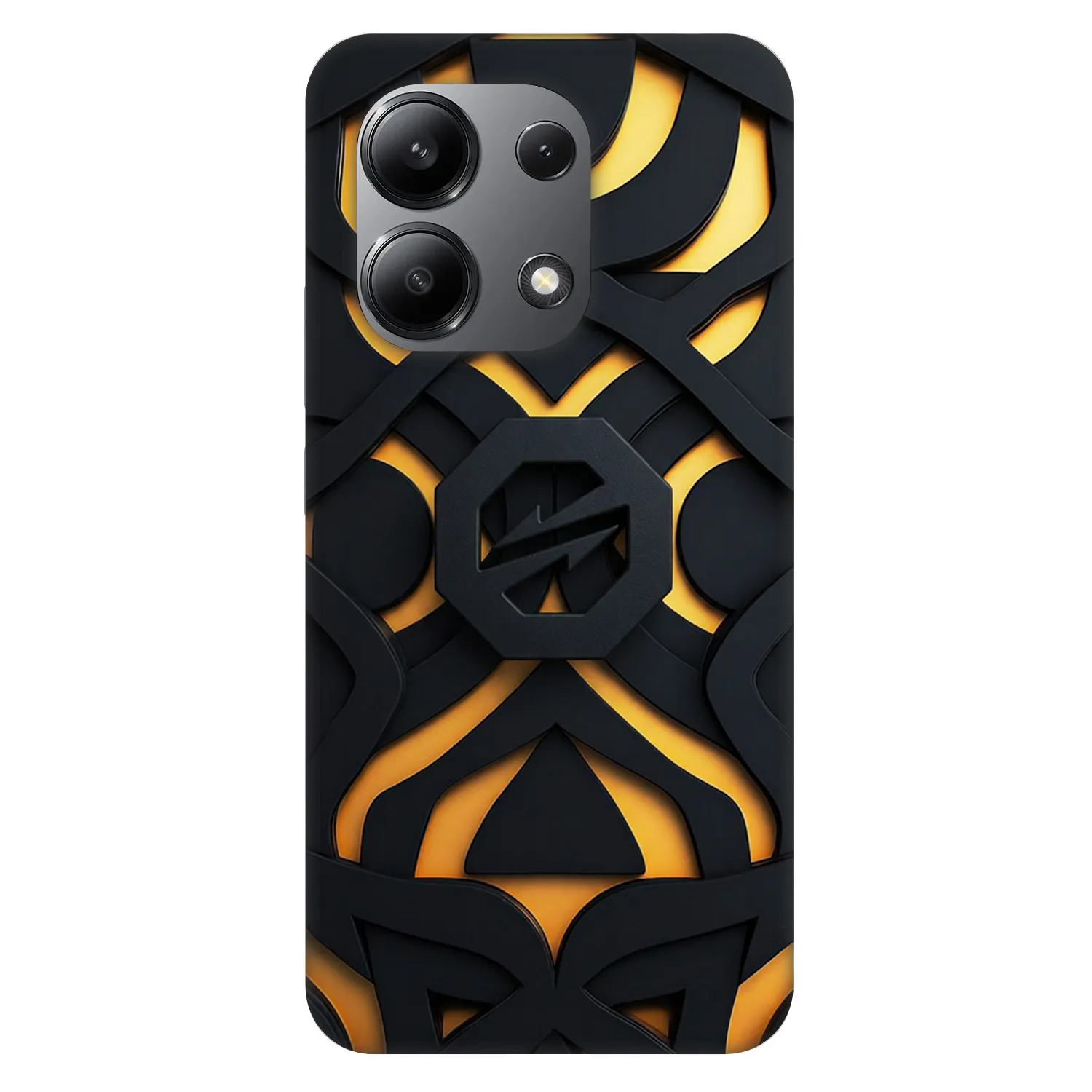 Picasee Fashion Case für Xiaomi Redmi Note 13 4G - OKTAGON - Impact Abstract