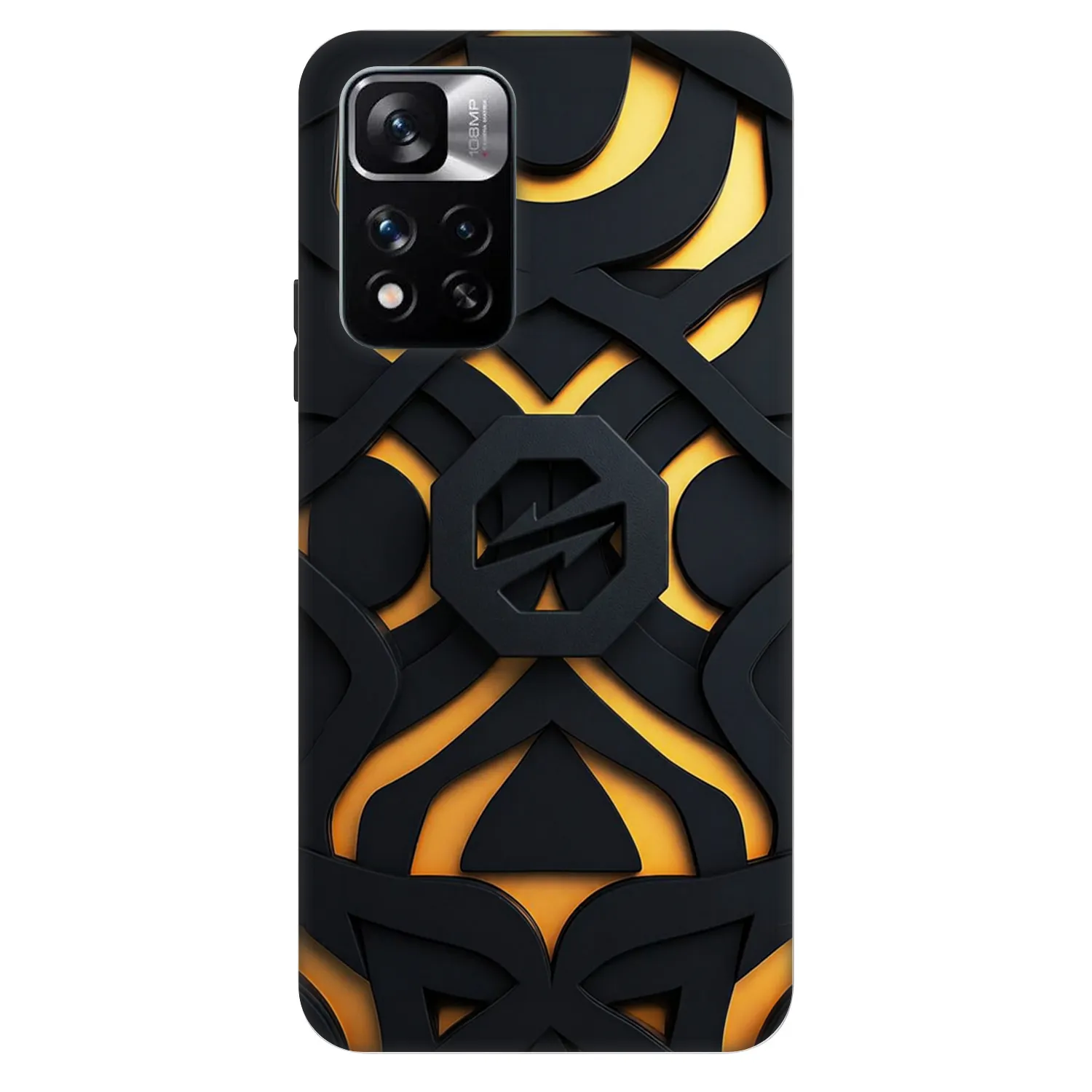 Picasee Fashion Case für Xiaomi Redmi Note 11 Pro 5G - OKTAGON - Impact Abstract