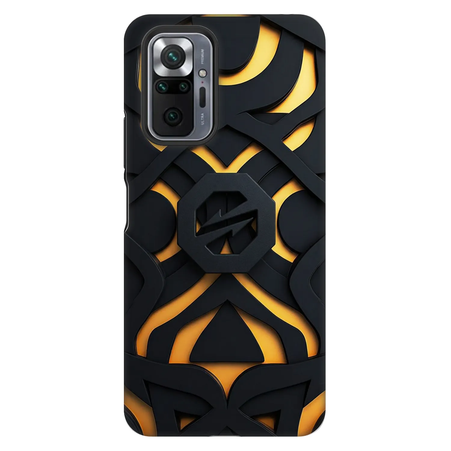 Picasee Fashion Case für Xiaomi Redmi Note 10 Pro - OKTAGON - Impact Abstract