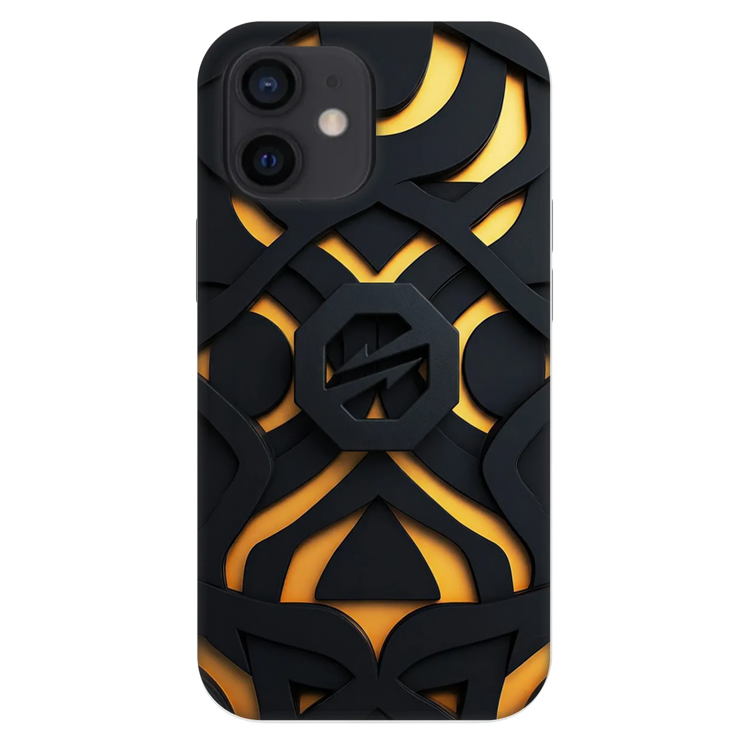 Picasee Fashion Case für Apple iPhone 12 mini - OKTAGON - Impact Abstract
