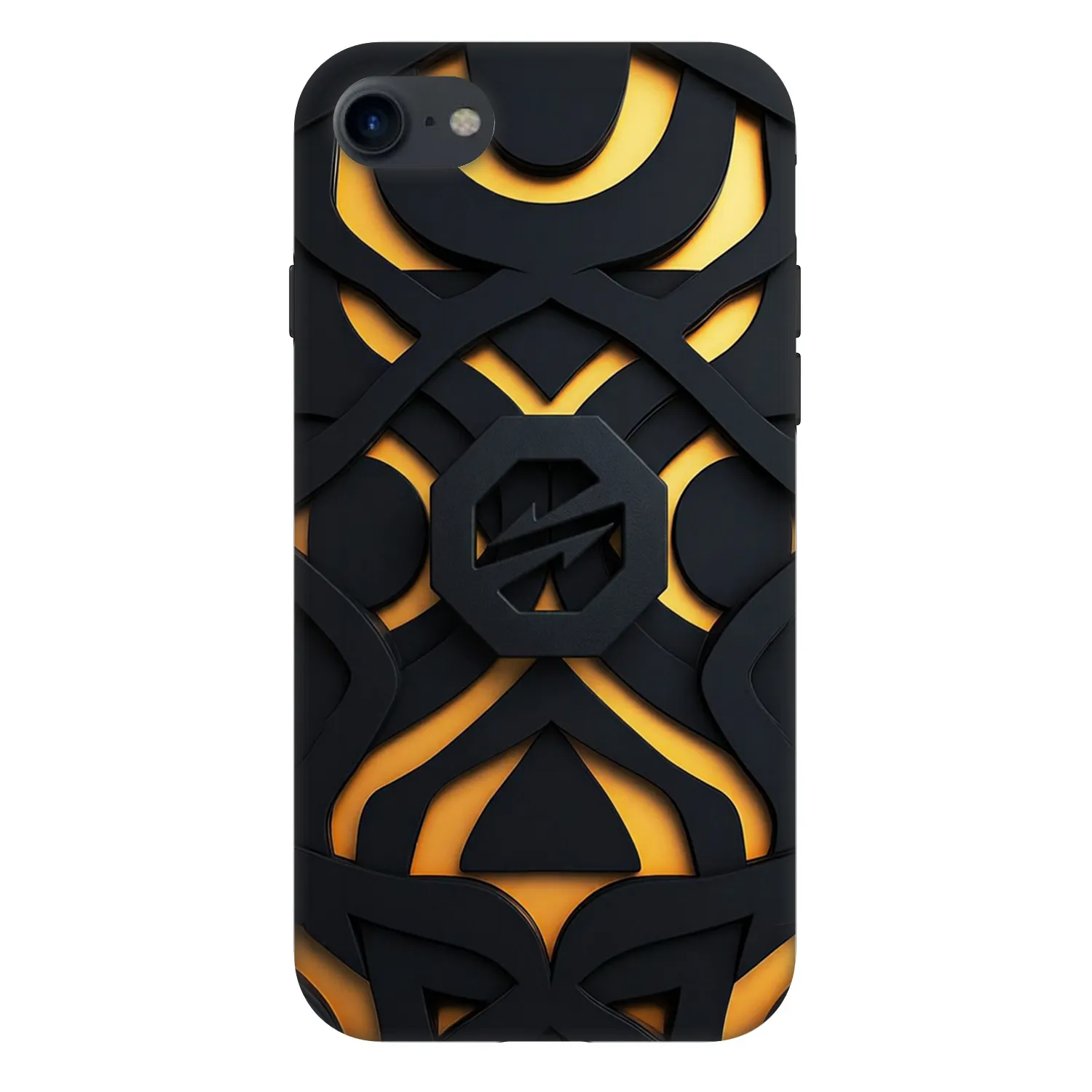 Picasee Fashion Case für Apple iPhone SE 2020 - OKTAGON - Impact Abstract