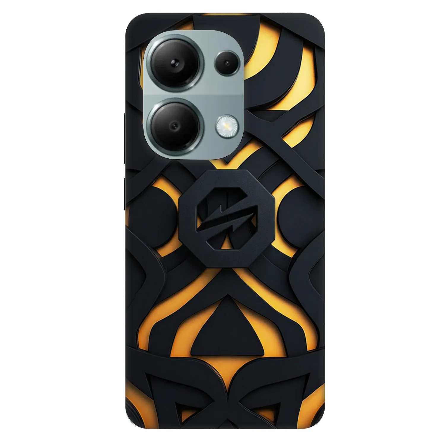 Picasee Fashion Case für Xiaomi Redmi Note 13 Pro 4G - OKTAGON - Impact Abstract
