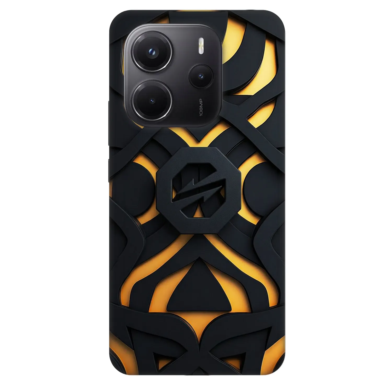 Picasee Fashion Case für Xiaomi Redmi Note 14 4G - OKTAGON - Impact Abstract