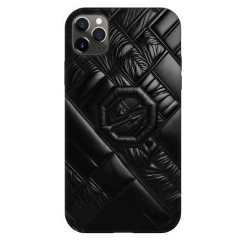 Hülle für Apple iPhone 11 Pro Max - OKTAGON - Puffer Blackout