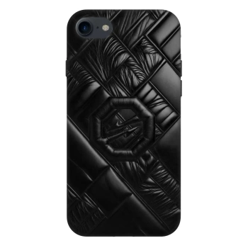 Hülle für Apple iPhone 7 - OKTAGON - Puffer Blackout