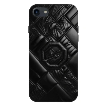 Hülle für Apple iPhone 8 - OKTAGON - Puffer Blackout