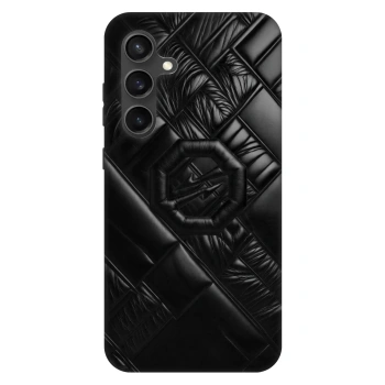 Hülle für Samsung Galaxy S24 FE S721B - OKTAGON - Puffer Blackout